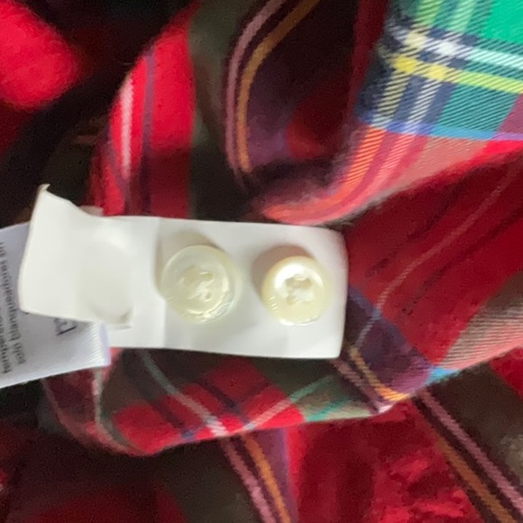 Vineyard Vines women’s Plaid Casual Shirt - Picture 7 of 11